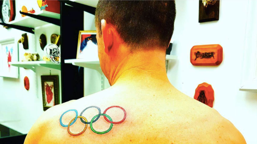 Athletes, Fans Getting Tattooed in London
